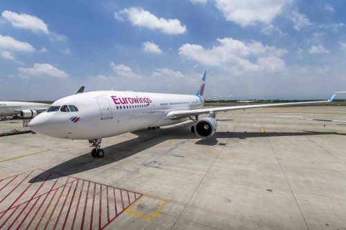 Eurowings A330-200 in Taipeh